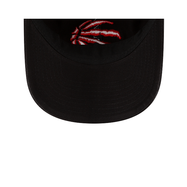 Toronto Raptors NBA New Era Men Black 9Twenty Core Classic Adjustable Hat product image 3, provided for visual reference and