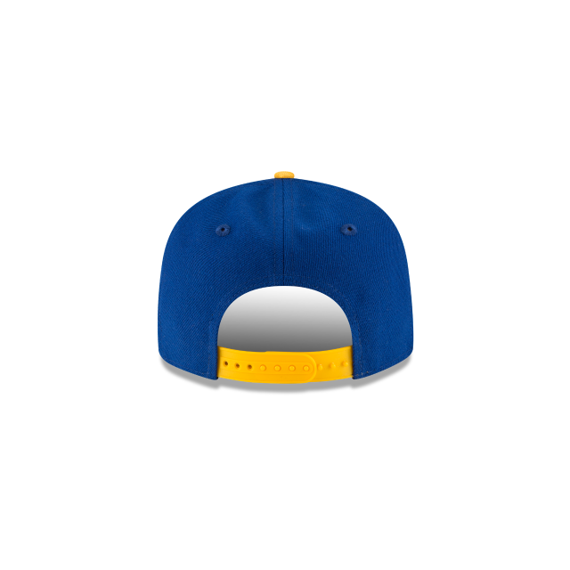 Golden State Warriors NBA New Era Youth Royal/Yellow 9Fifty Two Tone Snapback product image 2, provided for visual reference