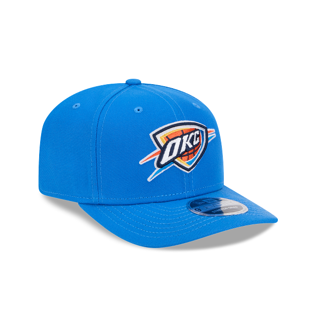 Oklahoma City Thunder NBA New Era Men Blue 9Seventy Team Color Snapback product image 4, provided for visual reference and