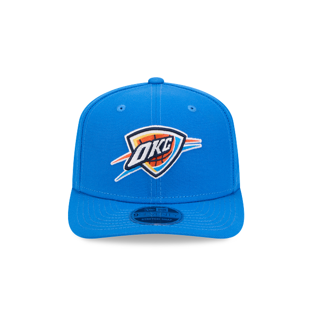 Oklahoma City Thunder NBA New Era Men Blue 9Seventy Team Color Snapback product image 5, provided for visual reference and