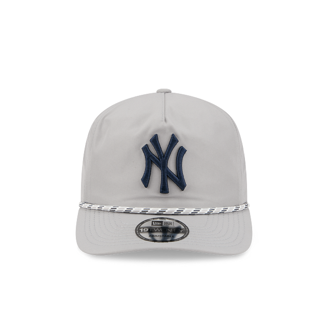 New York Yankees MLB New Era Men Grey 19Twenty Cord Snapback product image 2, provided for visual reference and product