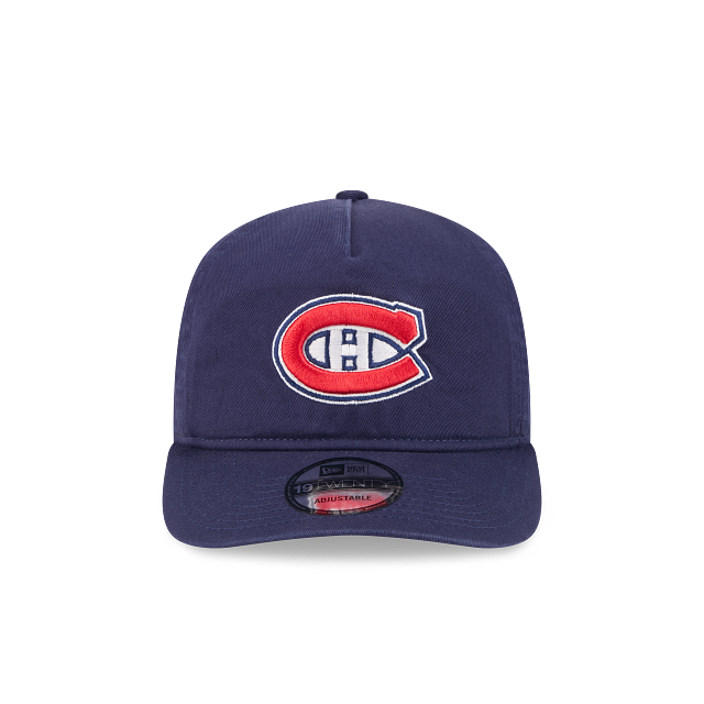 Montreal Canadiens NHL New Era Men Navy 19Twenty Snapback product image 7, provided for visual reference and product detail