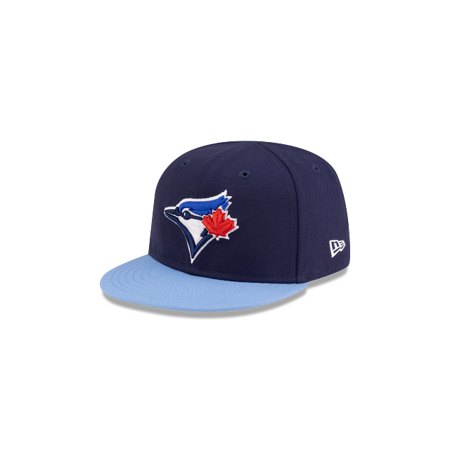 Toronto Blue Jays MLB New Era Infant Light Blue/Navy 59Fifty My 1st Cap Fitted Hat product image 1, provided for visual