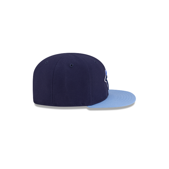 Toronto Blue Jays MLB New Era Infant Light Blue/Navy 59Fifty My 1st Cap Fitted Hat product image 6, provided for visual