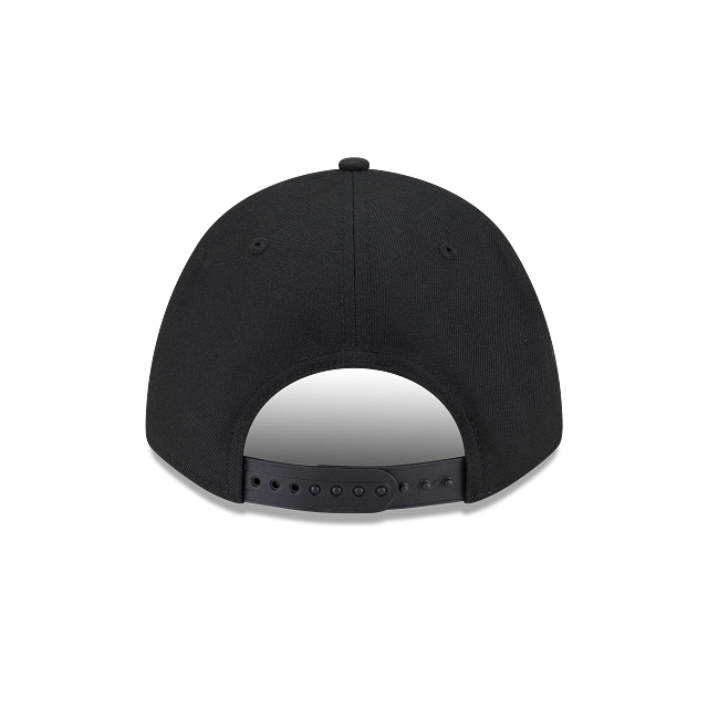 Los Angeles Dodgers MLB New Era Men Black on Black 9Forty M-Crown Adjustable A-Frame Hat product image 2, provided for