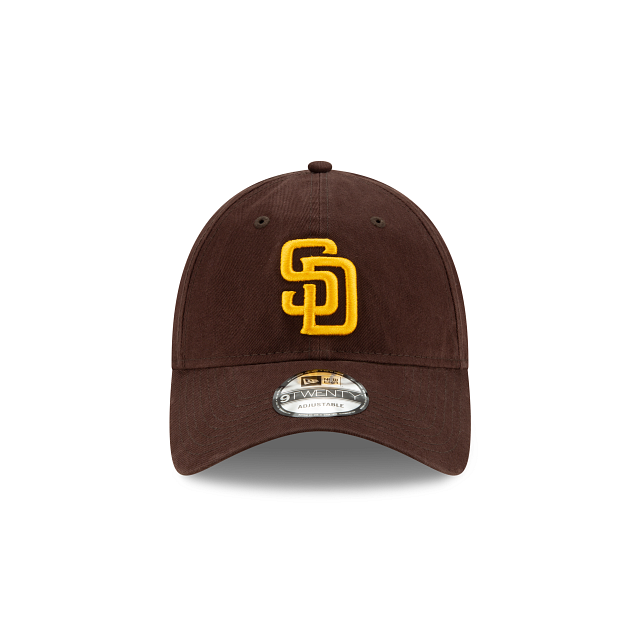 San Diego Padres MLB New Era Men Brown 9Twenty 2020 Classic Adjustable Hat product image 5, provided for visual reference