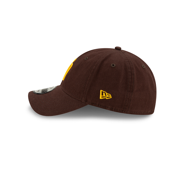 San Diego Padres MLB New Era Men Brown 9Twenty 2020 Classic Adjustable Hat product image 4, provided for visual reference