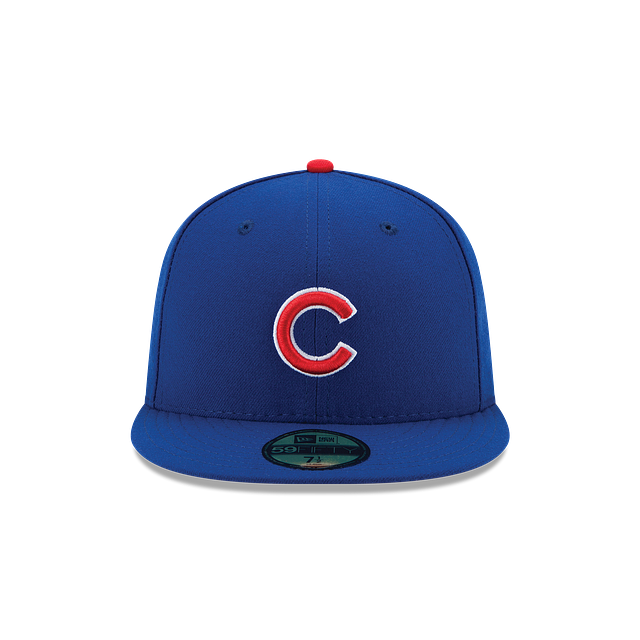 Chicago Cubs MLB New Era Youth Royal 59Fifty Authentic Collection Fitted Hat product image 3, provided for visual reference
