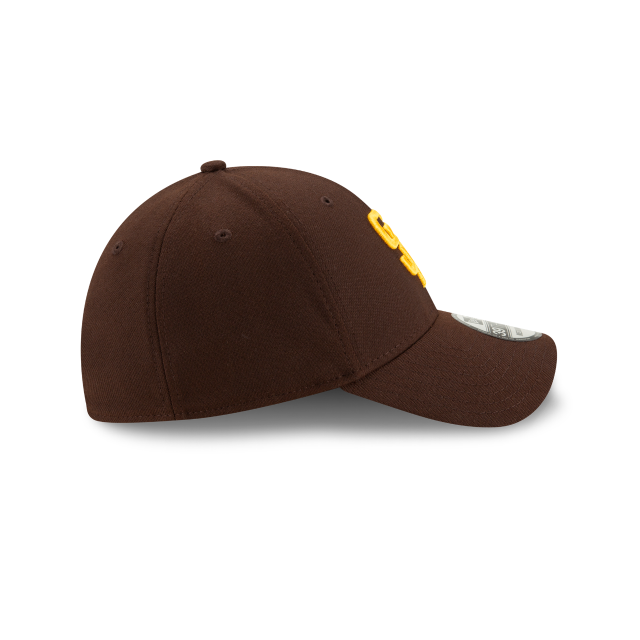 San Diego Padres MLB New Era Men Brown 39Thirty Team Classic Stretch Fit Hat product image 3, provided for visual reference