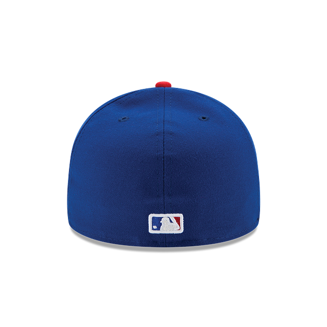 Chicago Cubs MLB New Era Youth Royal 59Fifty Authentic Collection Fitted Hat product image 2, provided for visual reference