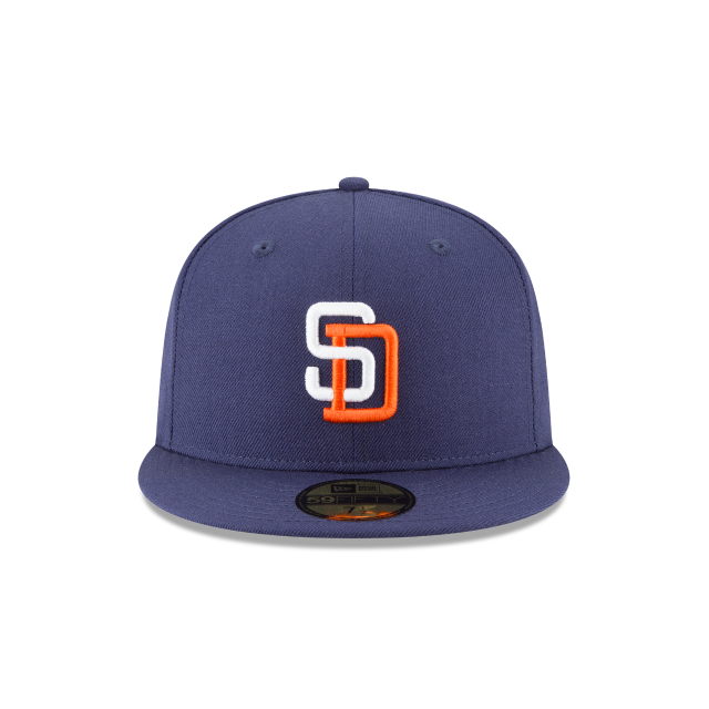 San Diego Padres MLB New Era Men Blue 59Fifty 1991 Cooperstown Wool Fitted Hat product image 5, provided for visual