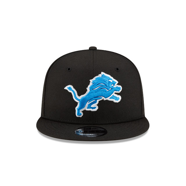 Detroit Lions NFL New Era Men Black 9Fifty Basic Snapback product image 7, provided for visual reference and product detail