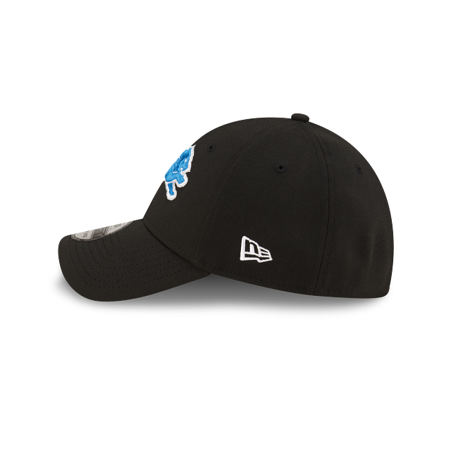 Detroit Lions NFL New Era Men Black 39Thirty Team Classic Stretch Fit Hat product image 5, provided for visual reference and