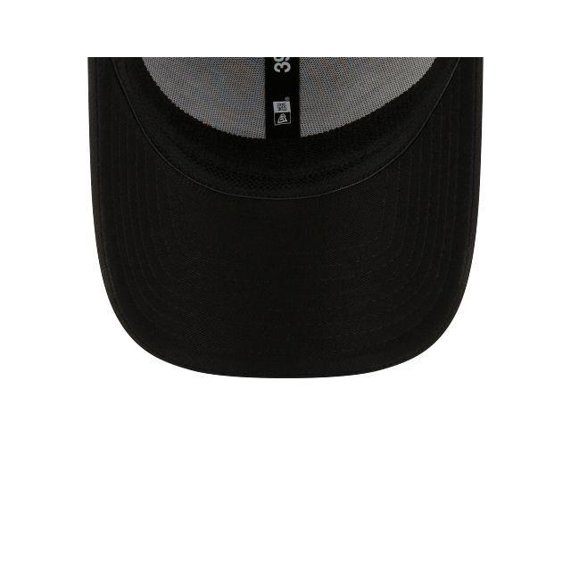 Detroit Lions NFL New Era Men Black 39Thirty Team Classic Stretch Fit Hat product image 3, provided for visual reference and
