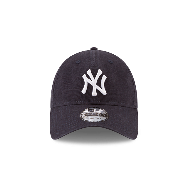 New York Yankees MLB New Era Men Navy 9Twenty Core Classic Home Adjustable Hat product image 5, provided for visual