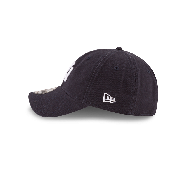 New York Yankees MLB New Era Men Navy 9Twenty Core Classic Home Adjustable Hat product image 4, provided for visual