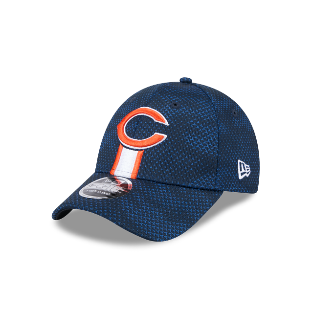 Chicago Bears NFL New Era Men Navy 9Forty 2024 Sideline Stretch Snapback Hat product image 1, provided for visual reference