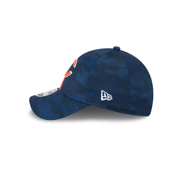 Chicago Bears NFL New Era Men Navy 9Forty 2024 Sideline Stretch Snapback Hat product image 6, provided for visual reference