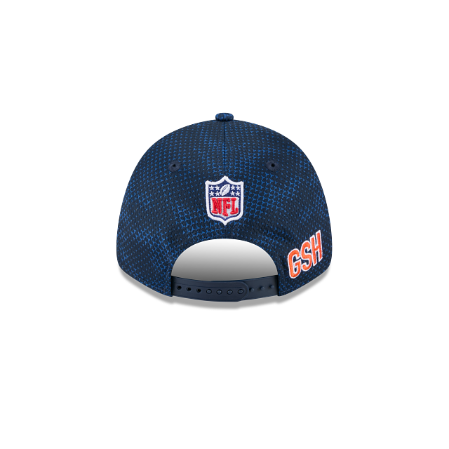 Chicago Bears NFL New Era Men Navy 9Forty 2024 Sideline Stretch Snapback Hat product image 2, provided for visual reference