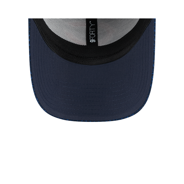 Chicago Bears NFL New Era Men Navy 9Forty 2024 Sideline Stretch Snapback Hat product image 3, provided for visual reference