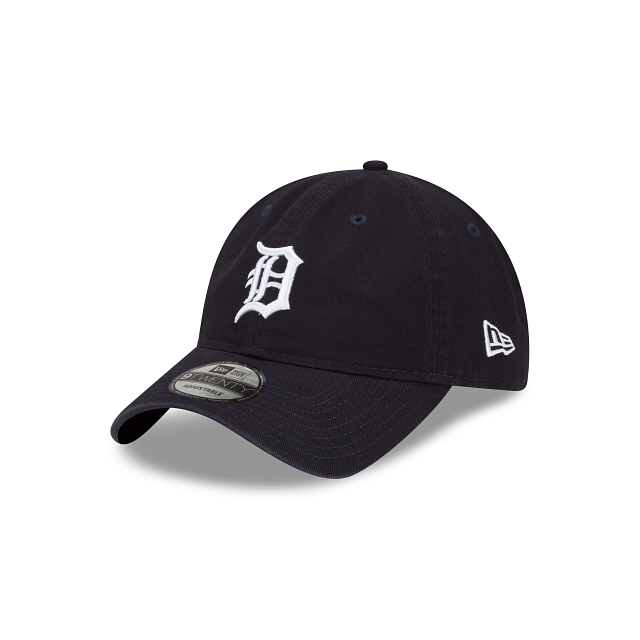 Detroit Tigers MLB New Era Men Black 9Twenty Core Classic Adjustable Hat product image 1, provided for visual reference and