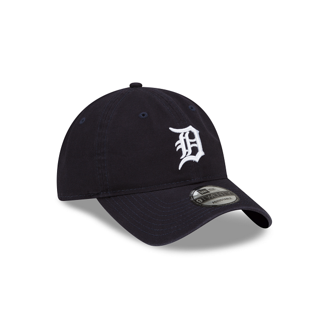 Detroit Tigers MLB New Era Men Black 9Twenty Core Classic Adjustable Hat product image 2, provided for visual reference and