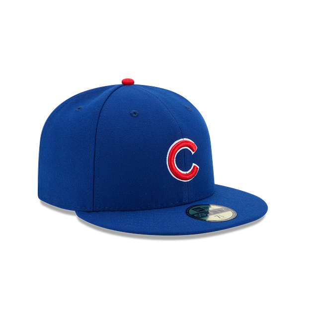 Chicago Cubs MLB New Era Youth Royal 59Fifty Authentic Collection Fitted Hat product image 4, provided for visual reference