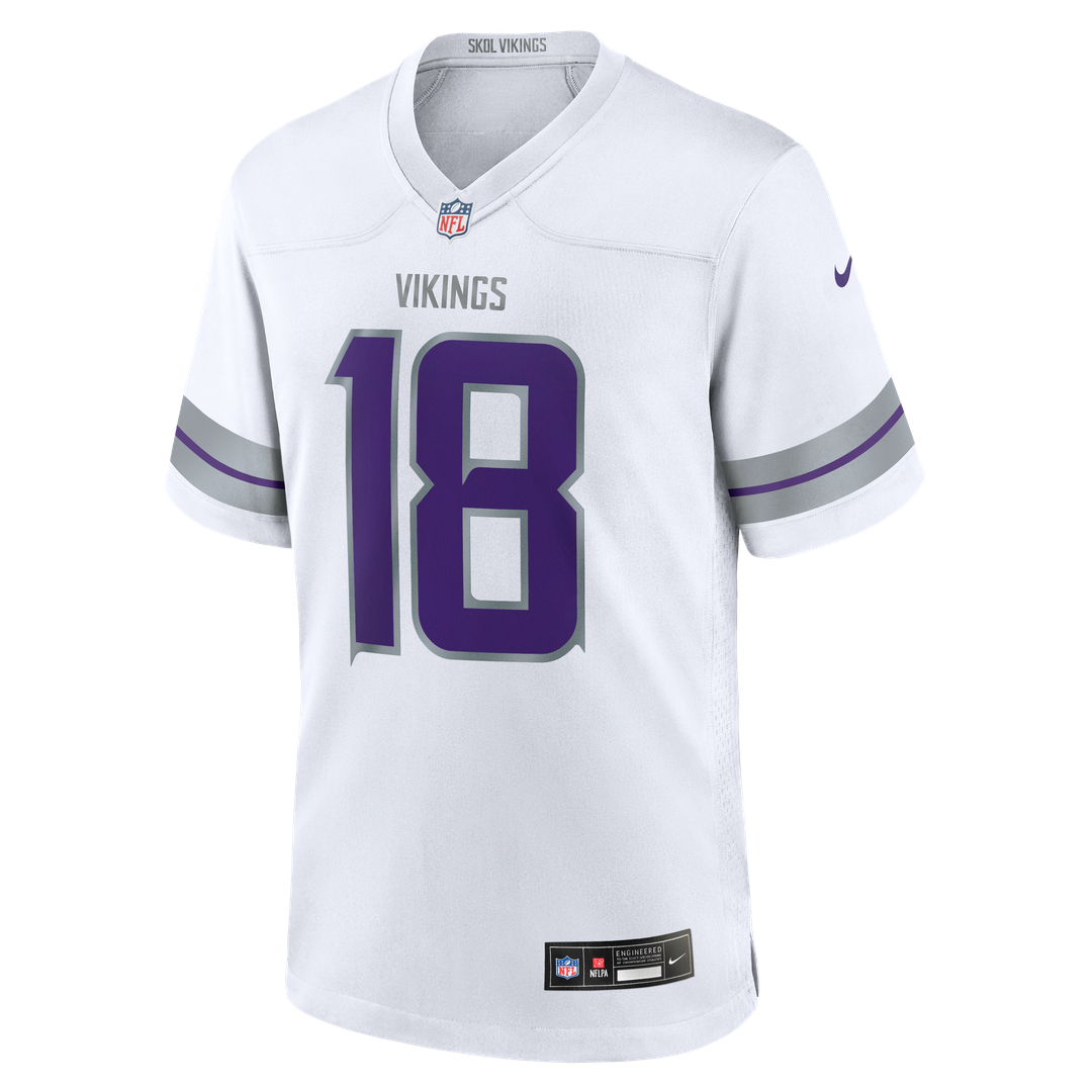 Minnesota Vikings Justin Jefferson Nike White Alternate product image 6