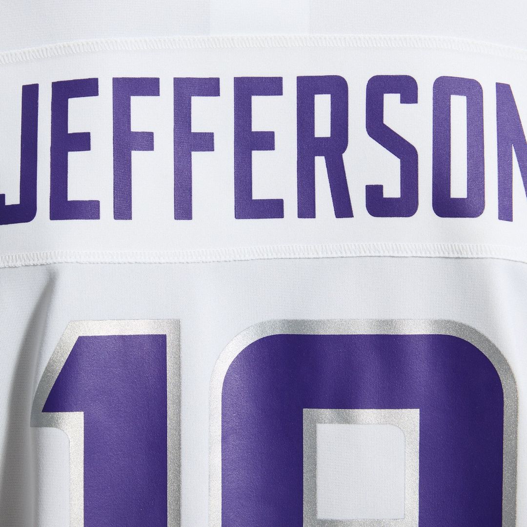 Minnesota Vikings Justin Jefferson Nike White Alternate product image 12