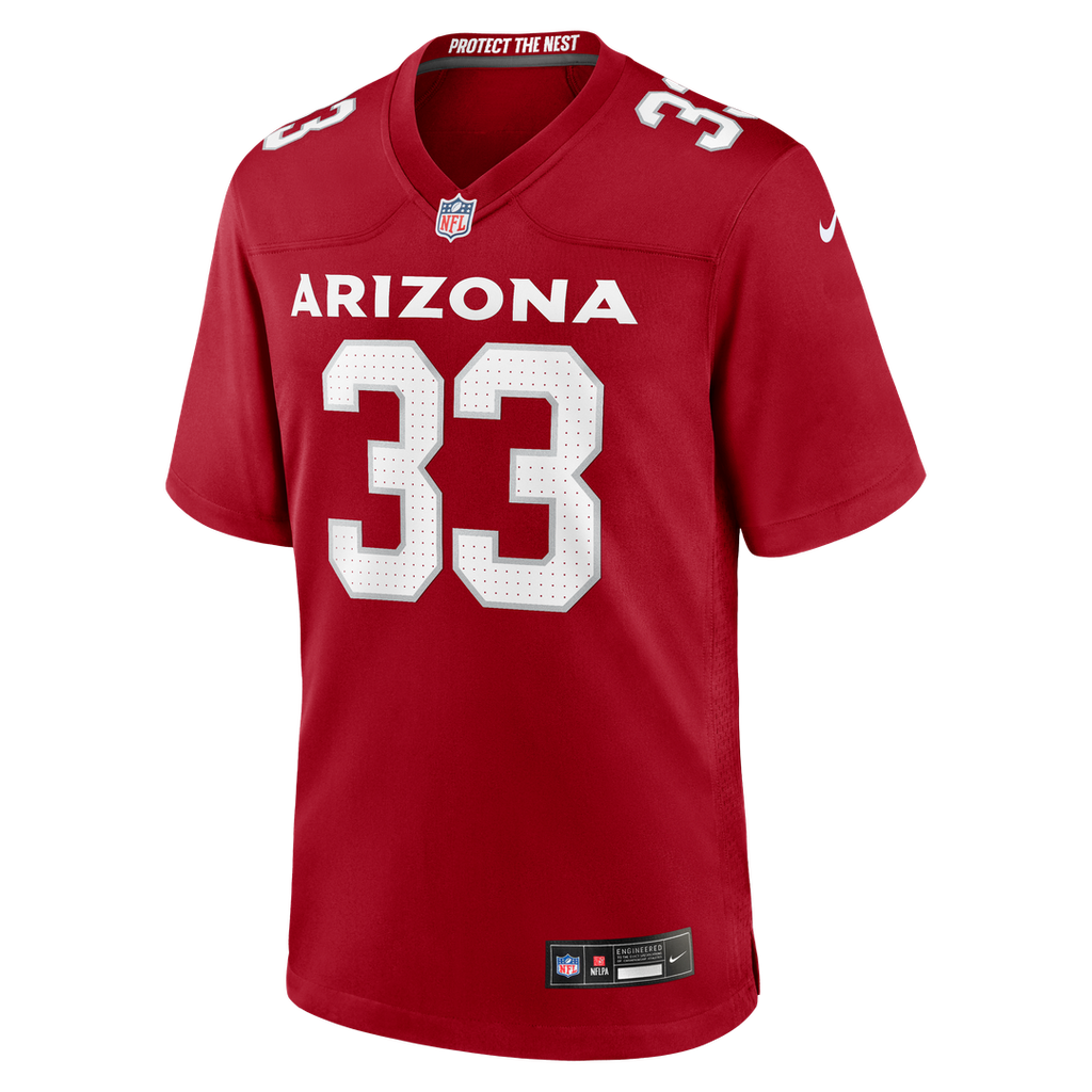 Arizona Cardinals Trey Benson Nike Cardinal Game Jersey product image 2