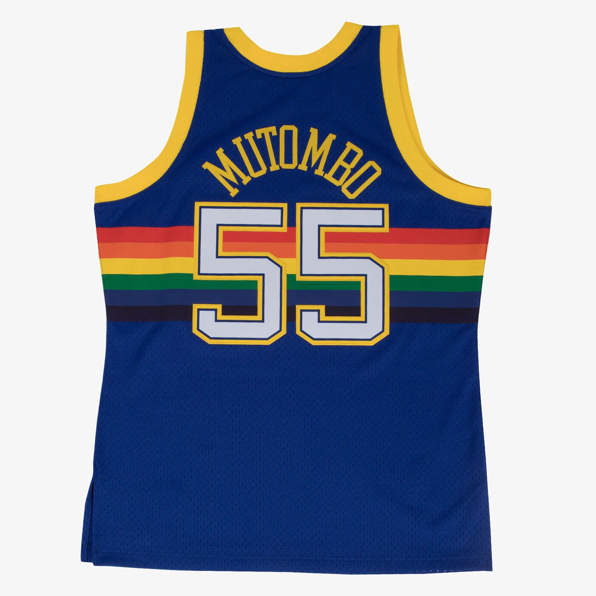 Dikembe Mutombo Denver Nuggets Swingman Road 1991-92 Jersey product image 3