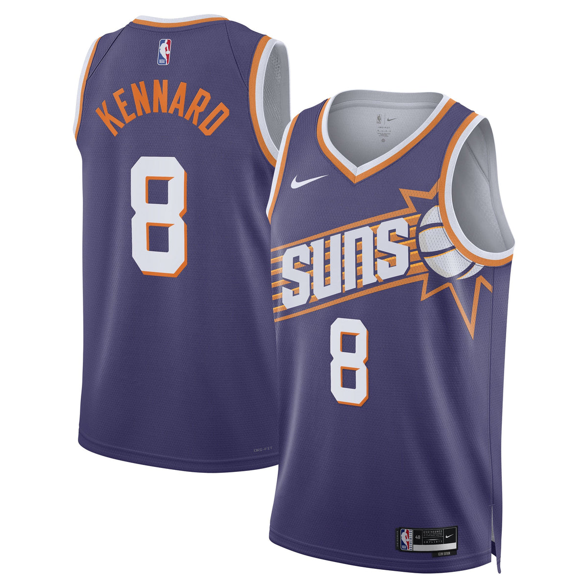 Luke Kennard Phoenix Suns Icon Edition Swingman Purple product image 1