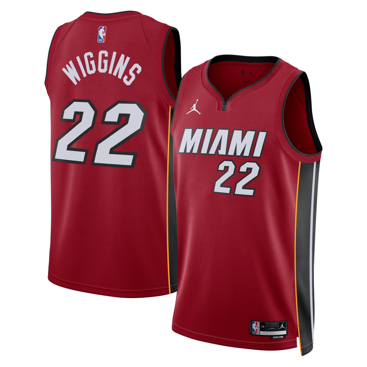 Andrew Wiggins Miami Heat Statement Edition Swingman Red product image 1