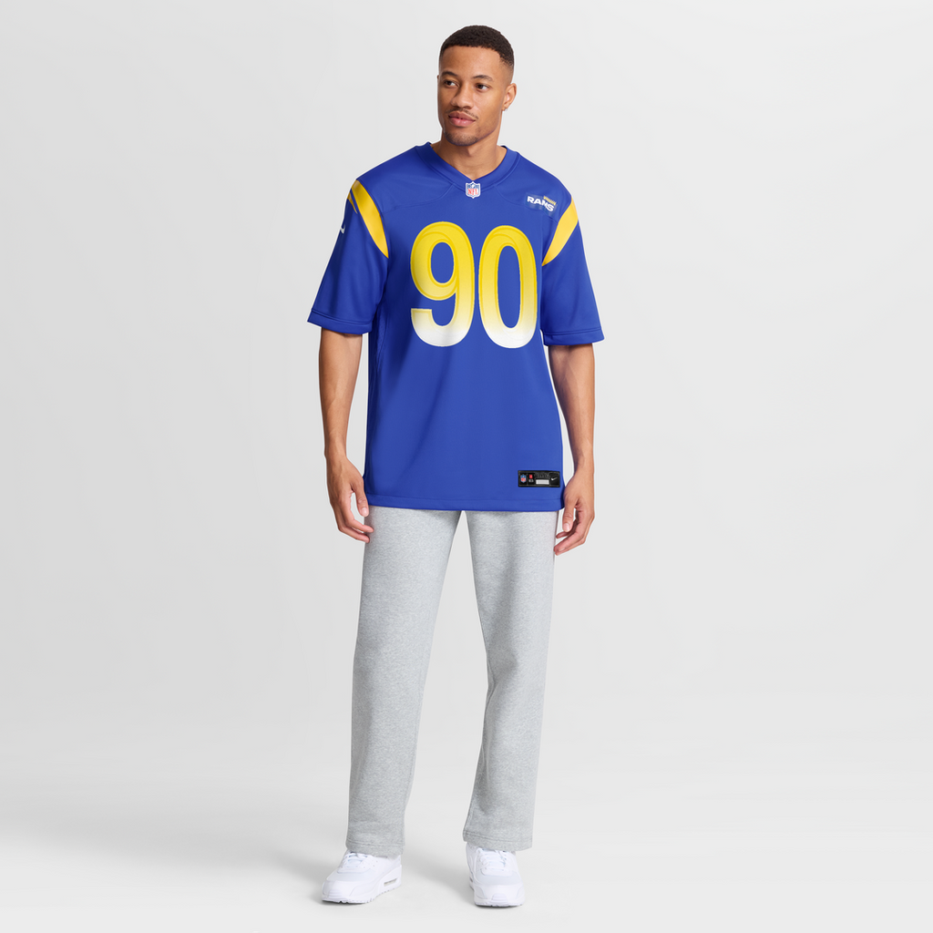 Los Angeles Rams Tyler Davis Nike Royal Game Jersey product image 7