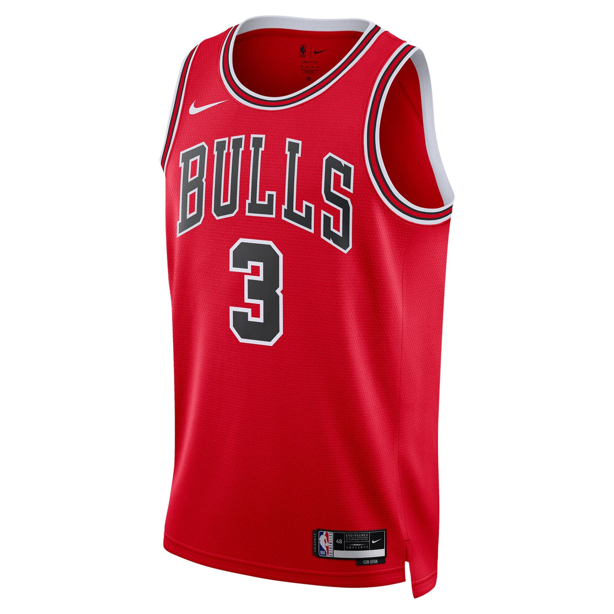 Josh Giddey Chicago Bulls Icon Edition Swingman Red Jersey product image 3