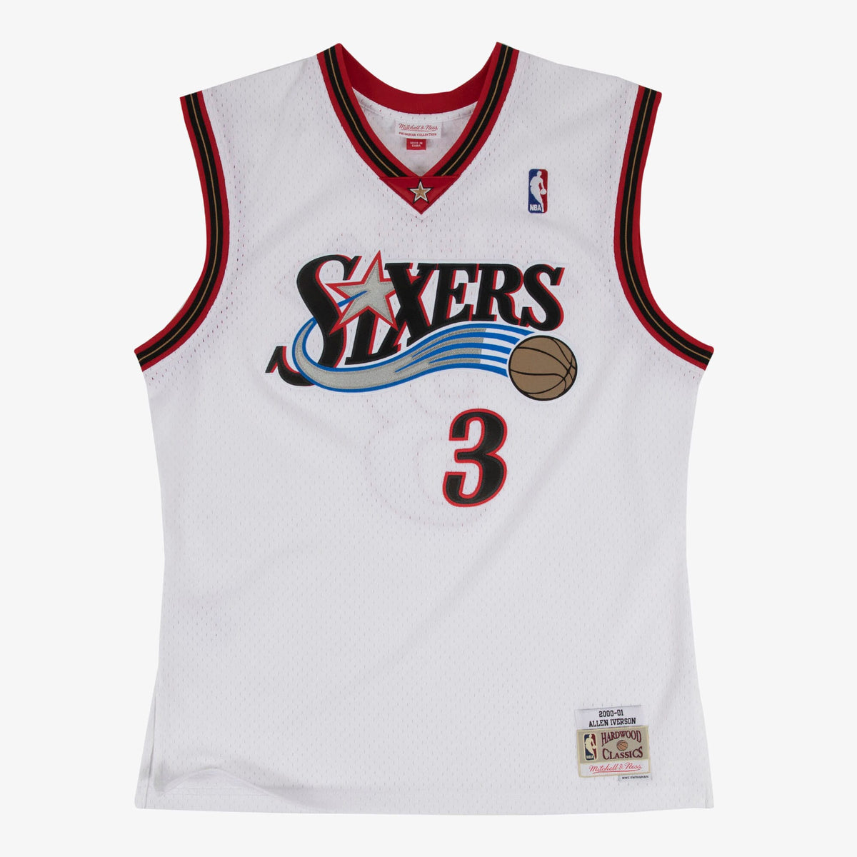 Allen Iverson Philadelphia 76ers Swingman Home 2000-01 product image 2