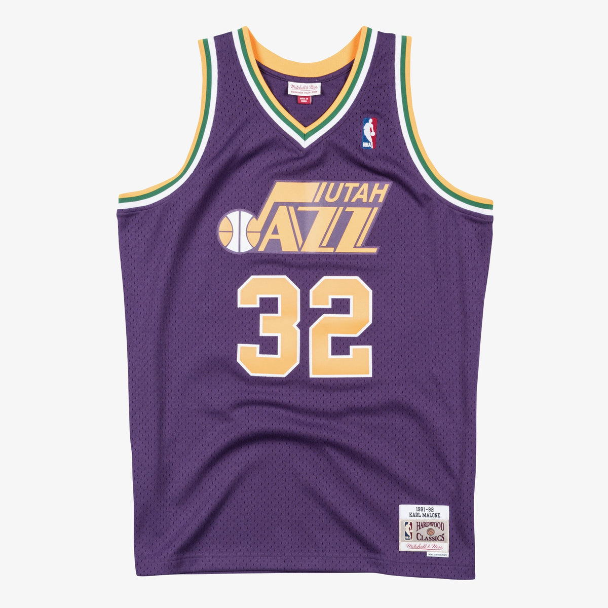 Karl Malone Utah Jazz Swingman 1991-92 Jersey product image 1