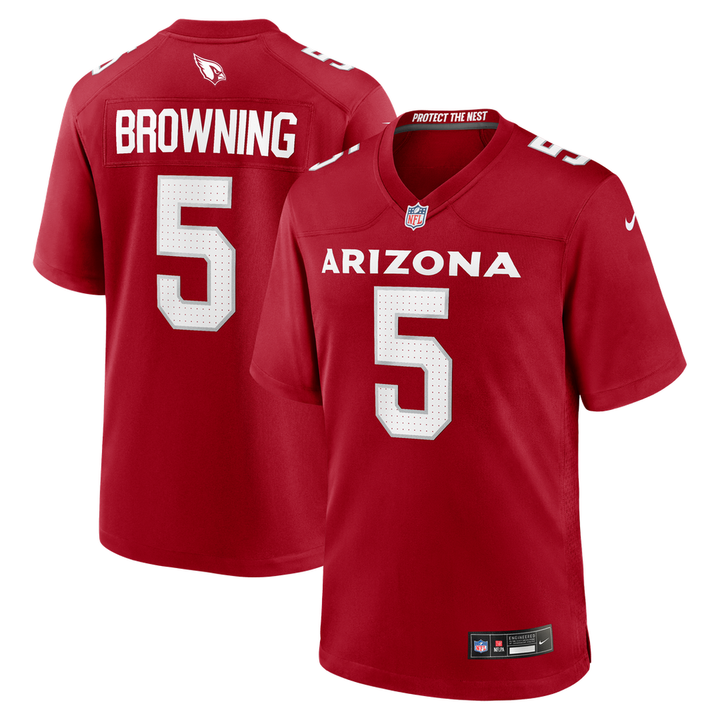 Arizona Cardinals Baron Browning Nike Cardinal Game Jersey product image 1