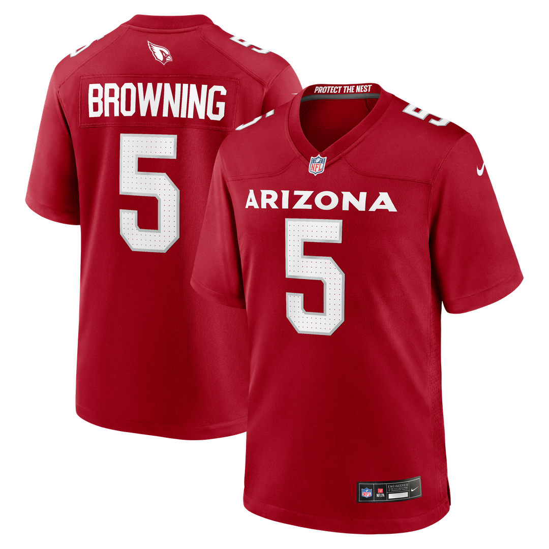 Arizona Cardinals Baron Browning Nike Cardinal Game Jersey product image 1