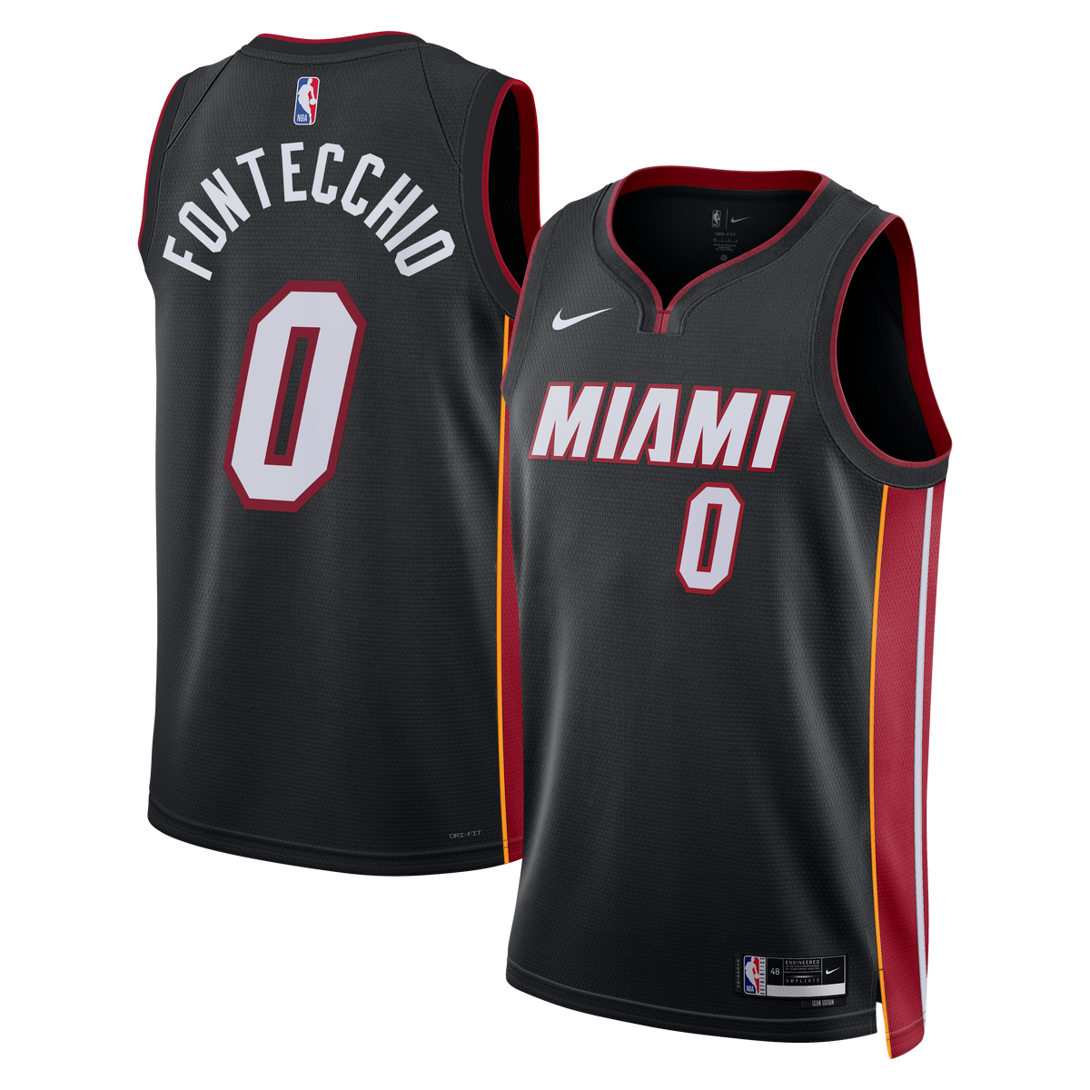 Simone Fontecchio Miami Heat Icon Edition Swingman Black product image 1