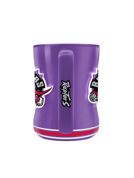 Toronto Raptors NBA TSV 14oz Purple Hardwood Classics Sculpted Mug product image 2, provided for visual reference and