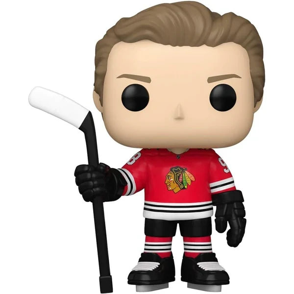 Connor Bedard Chicago Blackhawks NHL Funko Red Uniform POP Vinyl Figure product image 2, provided for visual reference and