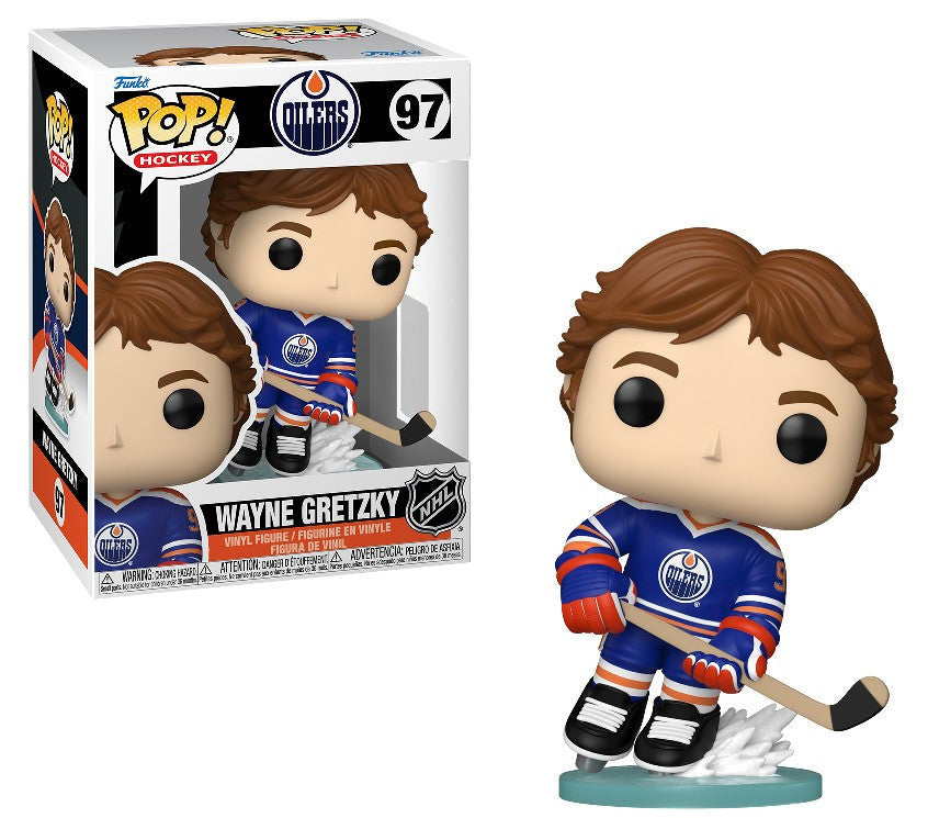 Wayne Gretzky Edmonton Oilers NHL Funko Legends Rookie POP Vinyl Figure #97 product image 3, provided for visual reference