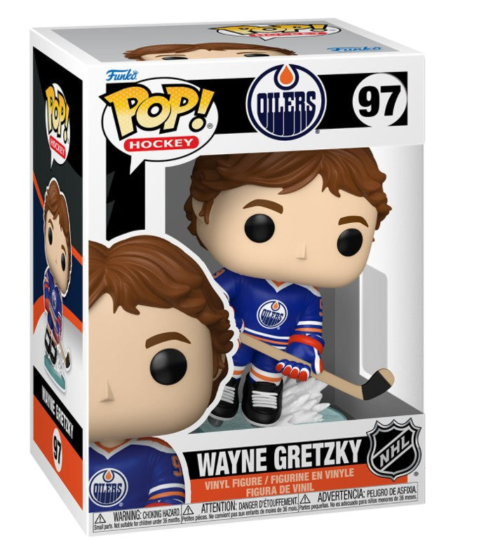 Wayne Gretzky Edmonton Oilers NHL Funko Legends Rookie POP Vinyl Figure #97 product image 1, provided for visual reference