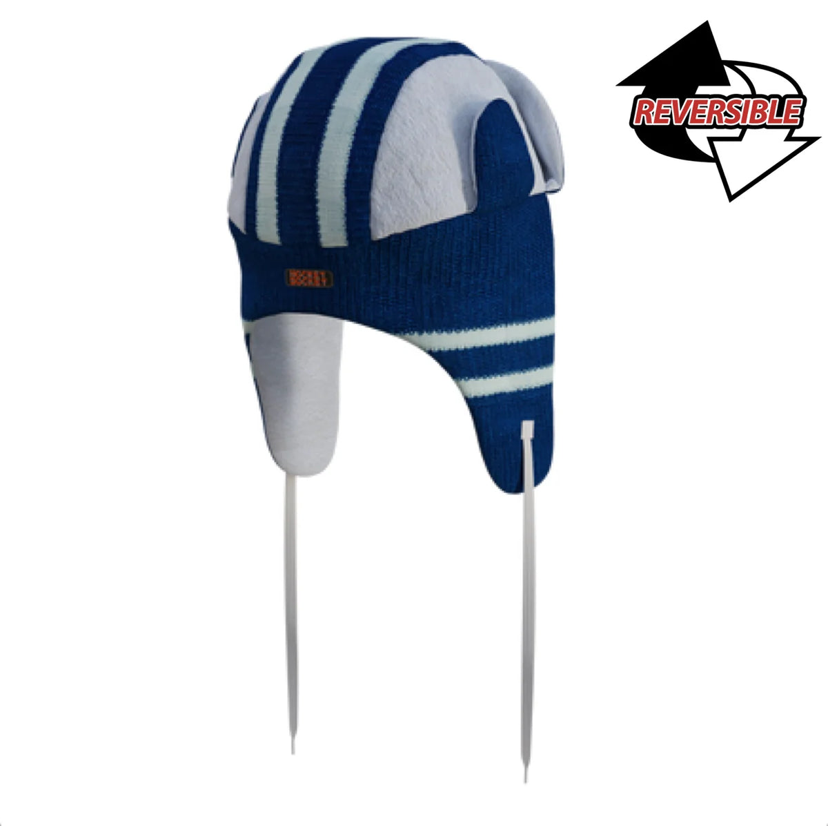 Toronto Maple Leafs NHL Hockey Sockey Men Royal Reversible Trapper product image 4, provided for visual reference and