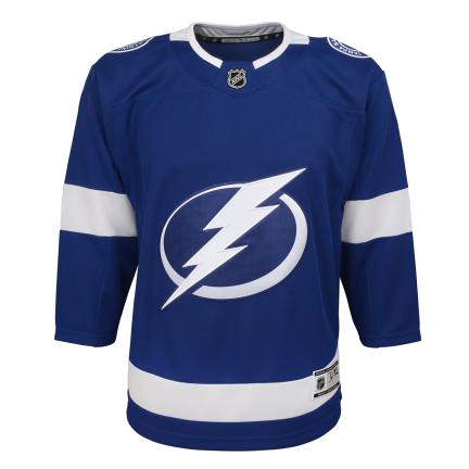 Tampa Bay Lightning NHL Outerstuff Youth Royal Premier Home Jersey product image 1, provided for visual reference and