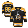 David Pastrnak Boston Bruins NHL Outerstuff Youth Black Premier Home Jersey product image 1, provided for visual reference