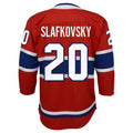 Juraj Slafkovsky Montreal Canadiens NHL Outerstuff Youth Red Premier Jersey product image 1, provided for visual reference