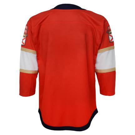 Florida Panthers NHL Outerstuff Youth Red Home Premier Jersey product image 2, provided for visual reference and product