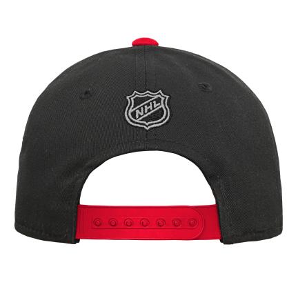 Vancouver Canucks NHL Outerstuff Kids Black Precurved Snapback product image 2, provided for visual reference and product